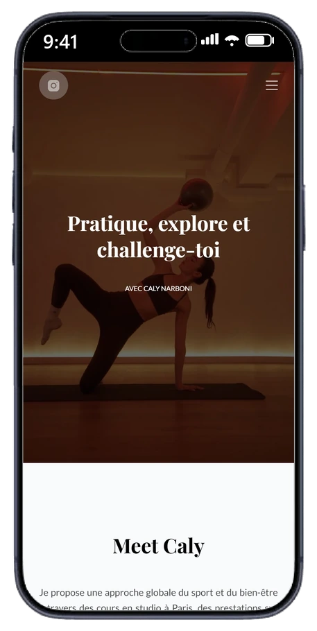 Caly Narboni — version mobile