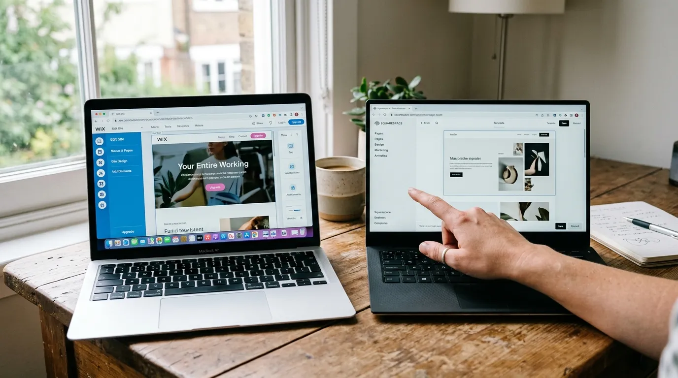 Squarespace vs WordPress : comparatif complet (prix, SEO, e-commerce, facilité) – 2026