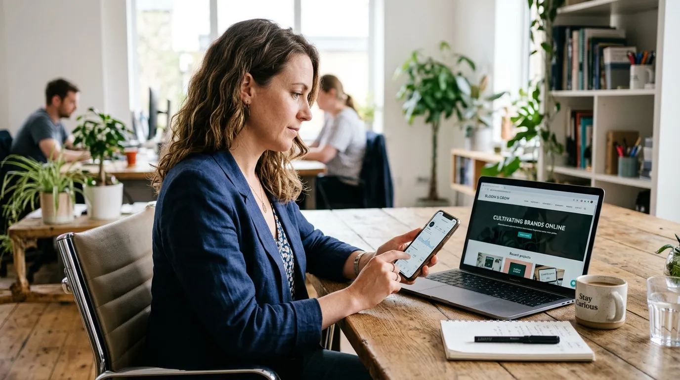 Illustration pour l'article : Réseaux sociaux d'entreprise : comment attirer des clients sans remplacer votre site web