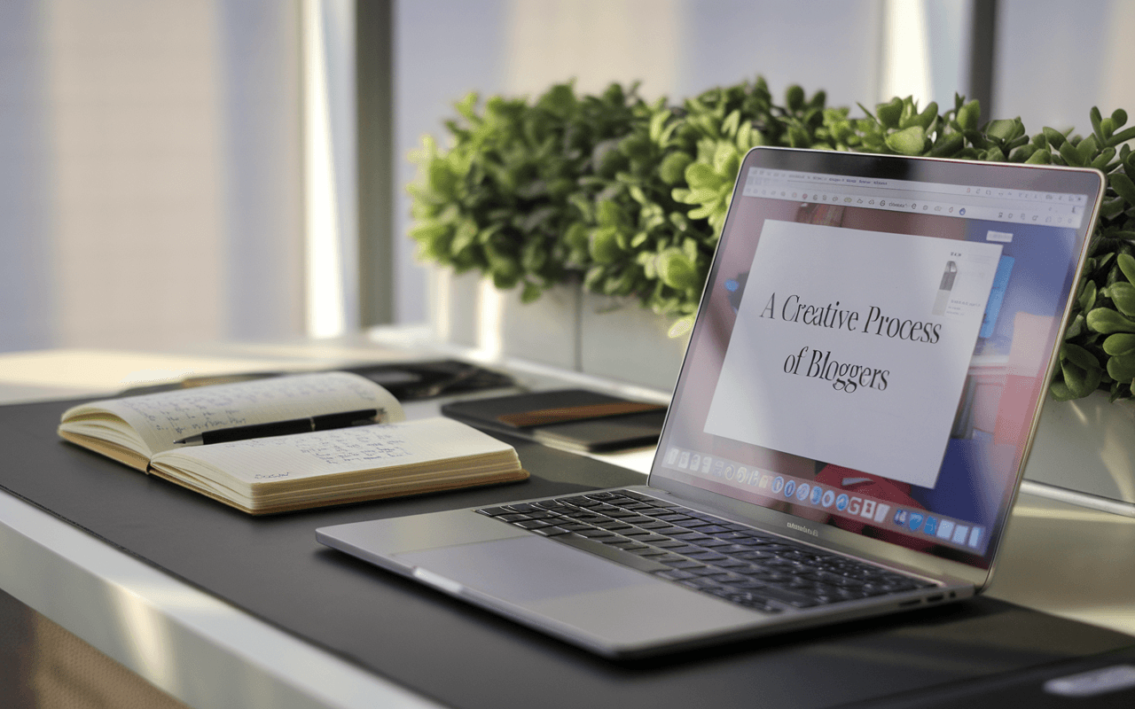 Bureau moderne avec ordinateur portable et document questionnant